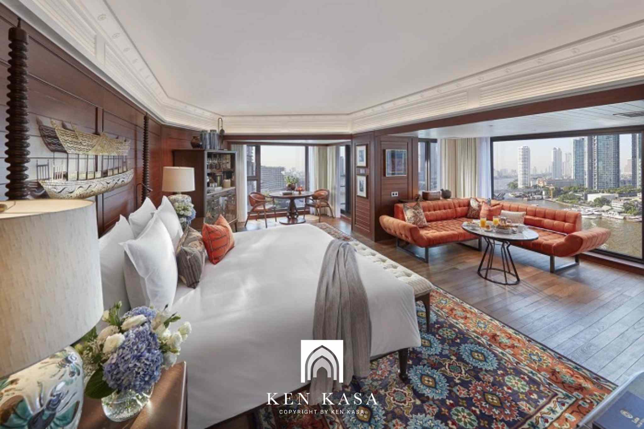 Hướng view ở hạng ph&ograve;ng suite 